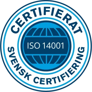 ISO-certifierad