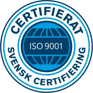 ISO-certifierad